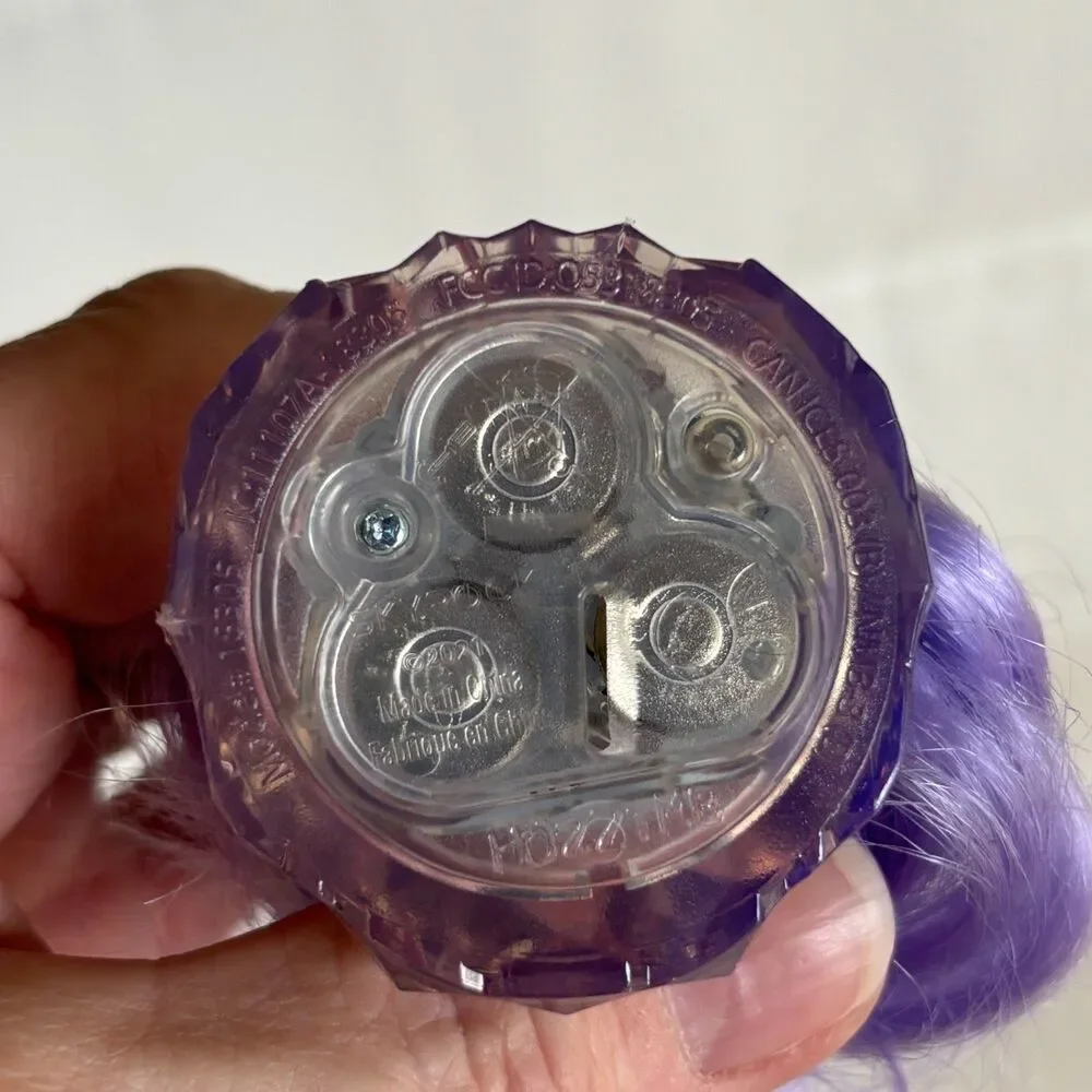 Shimmer N Sparkle Light Up Fashion Doll Purple Hair Color Changing LED Dress